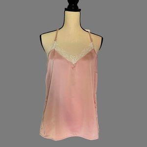Gibson Living in Yellow Pink and Ivory Lace Cami